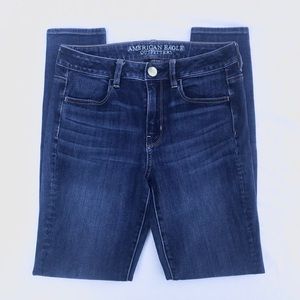 american eagle high rise skinny jeans